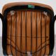 Chaises Willy Rizzo pour Cidue Italie - cuir