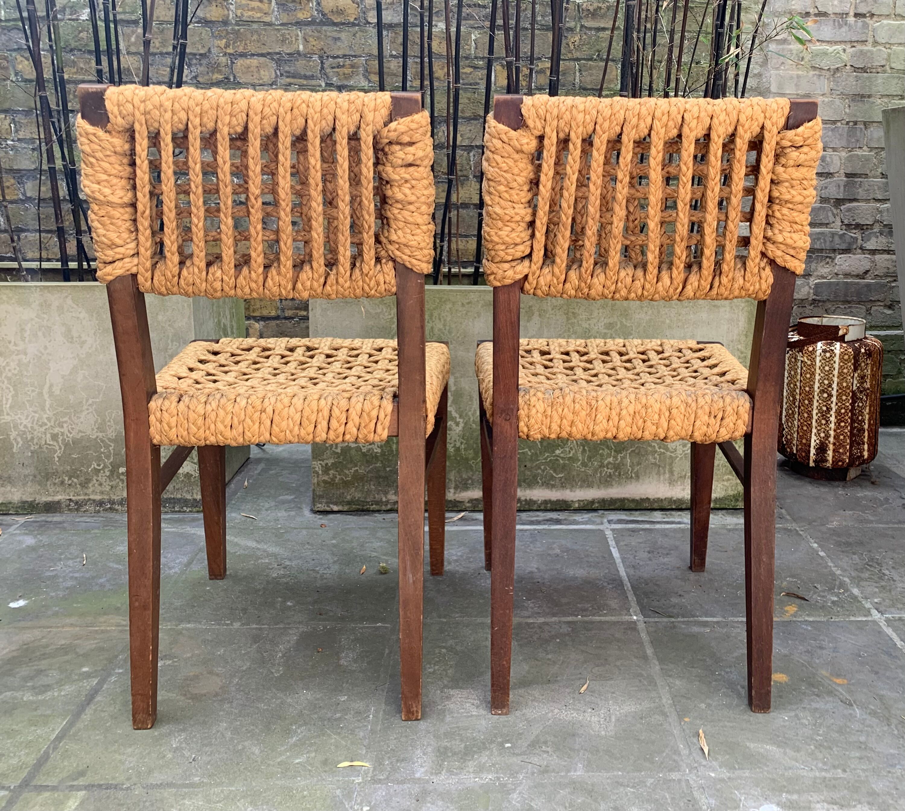 Pair of chairs Vibo 1950