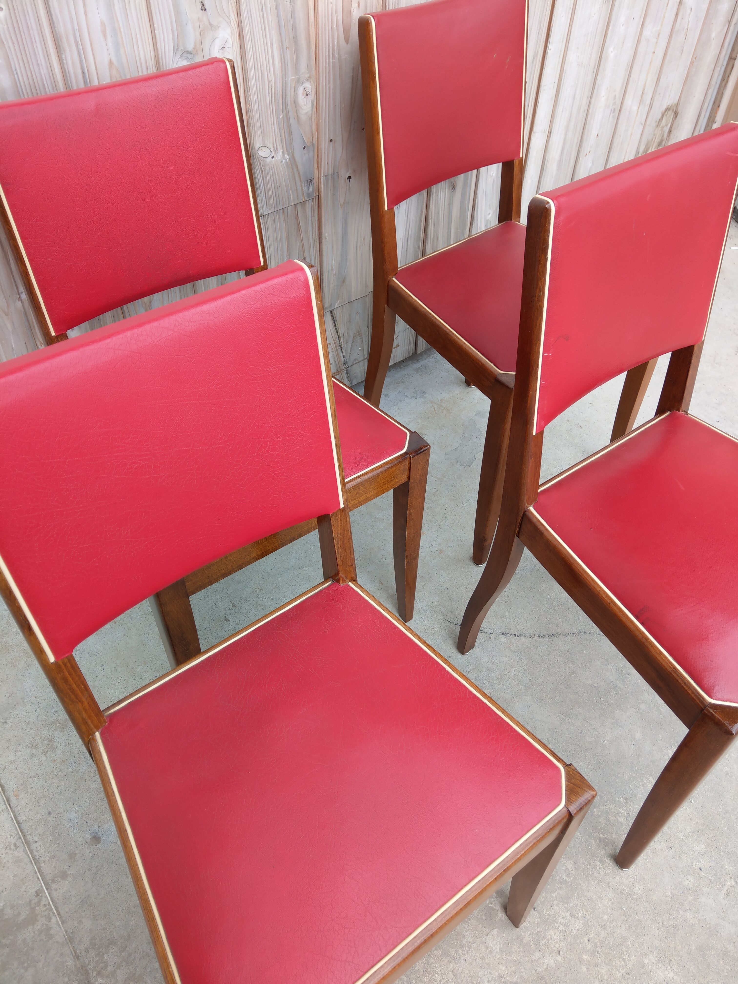 Set of chairs 50s