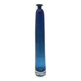 Vase by Marisa and Alain Begou in blown glass, France 1980