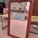 Louis XV style mirror in Walnut XXème