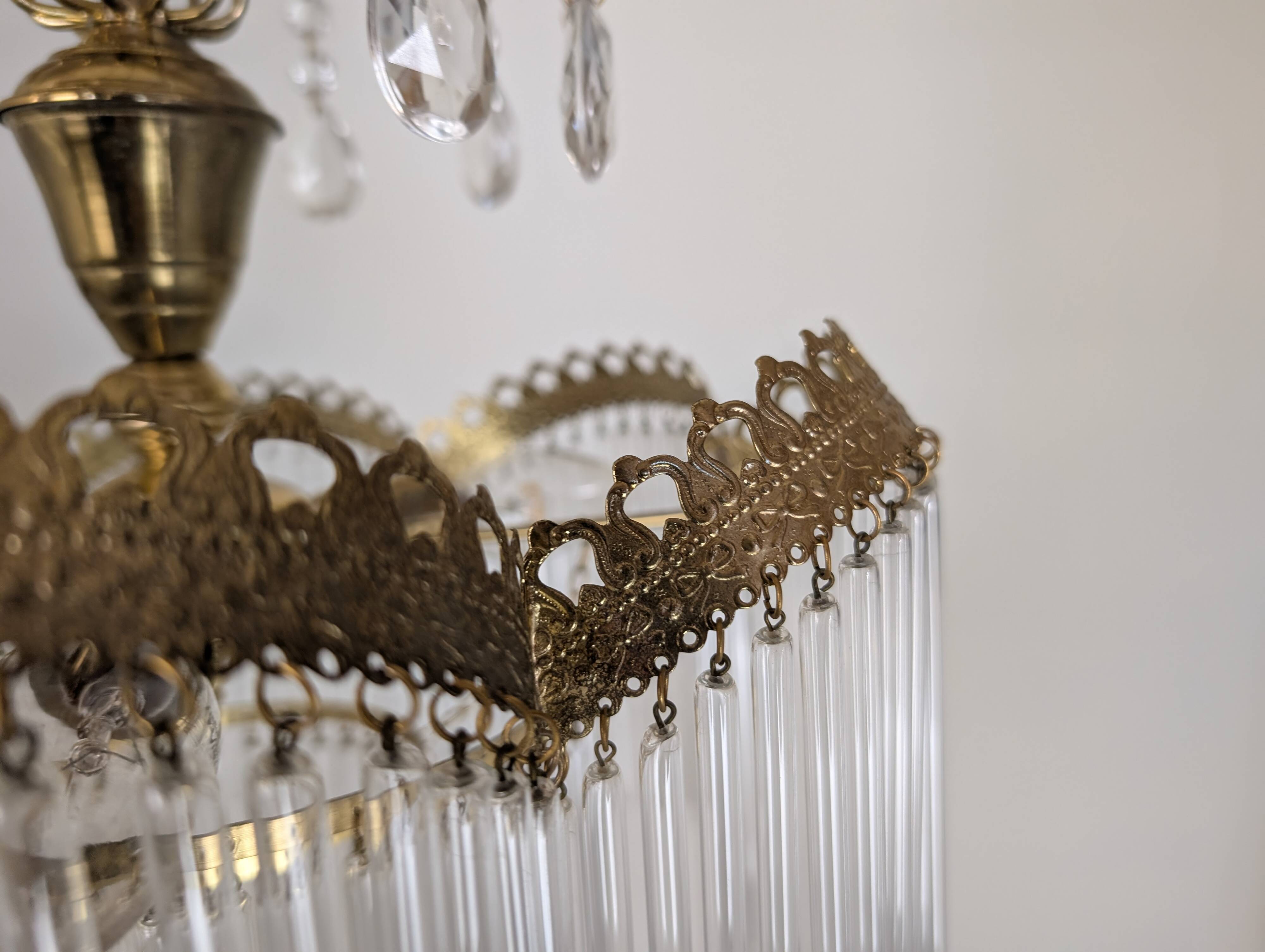 Tassel chandelier