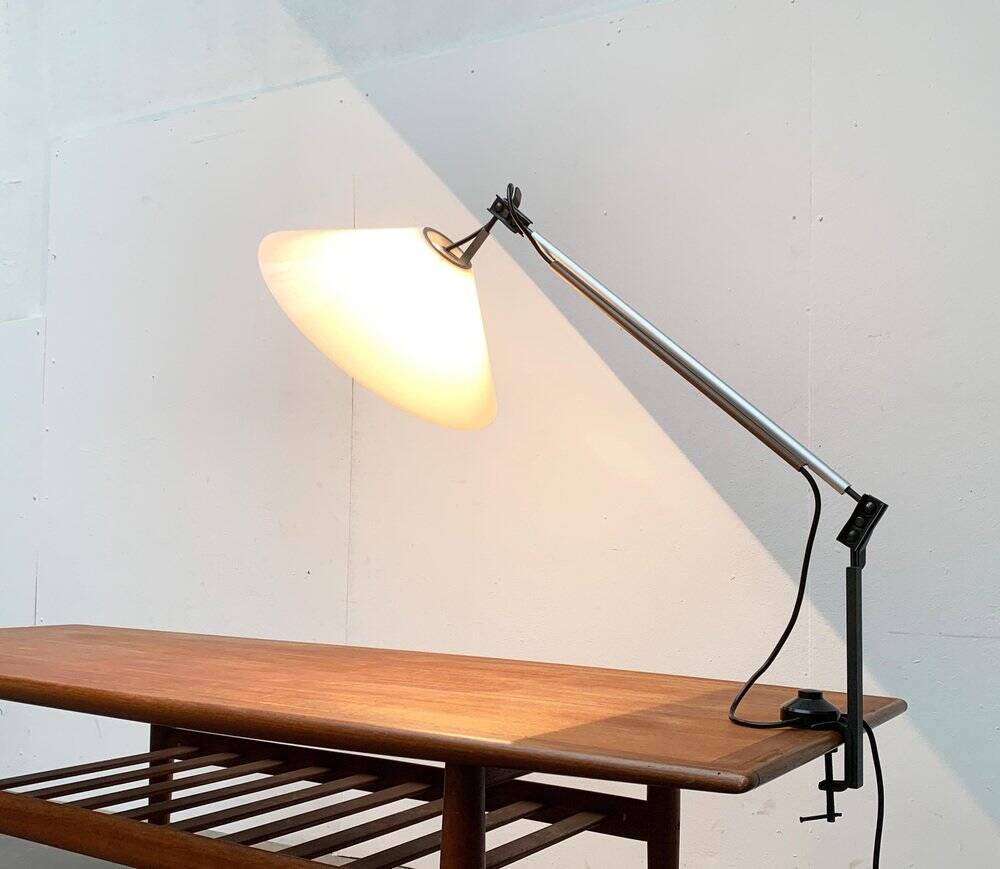 Postmodern Italian table lamp Aggregato by Enzo Mari & Giancarlo Fassina for Artemide, 1970s.