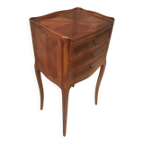 Louis XV style chest of drawers in veneered wood