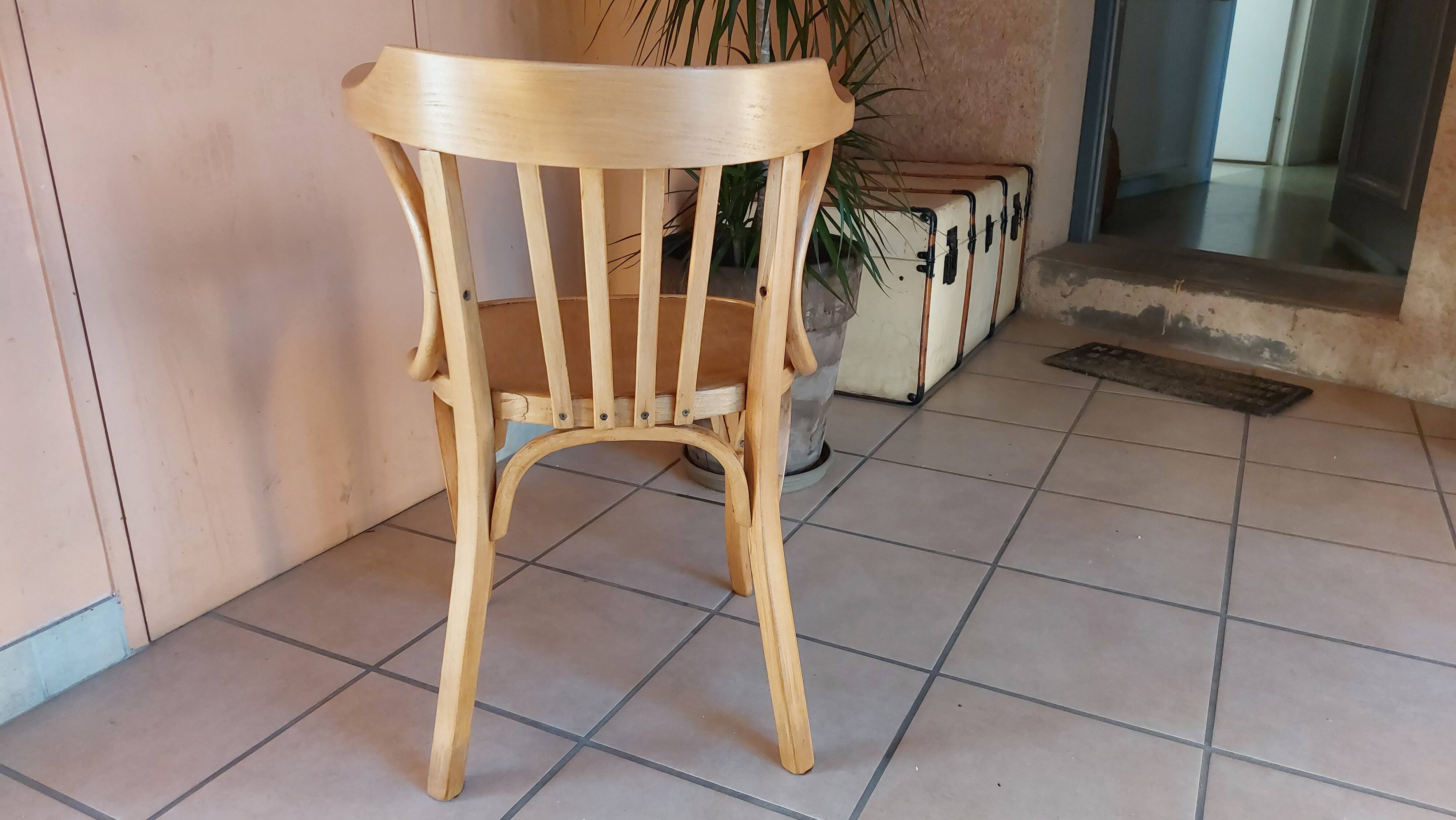Baumann wooden bistro or office chair