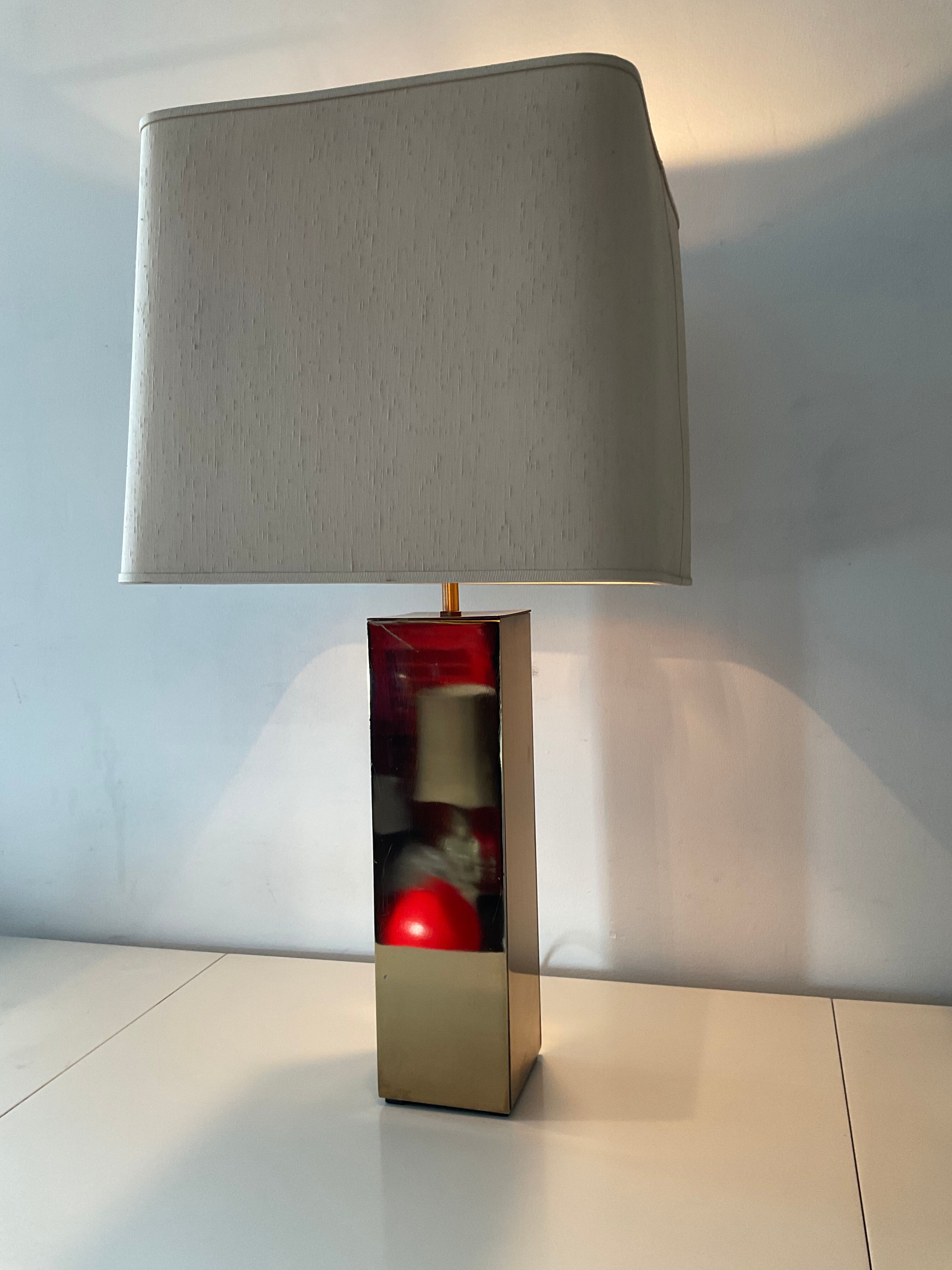 Lampe Belgo Chrom des années 70