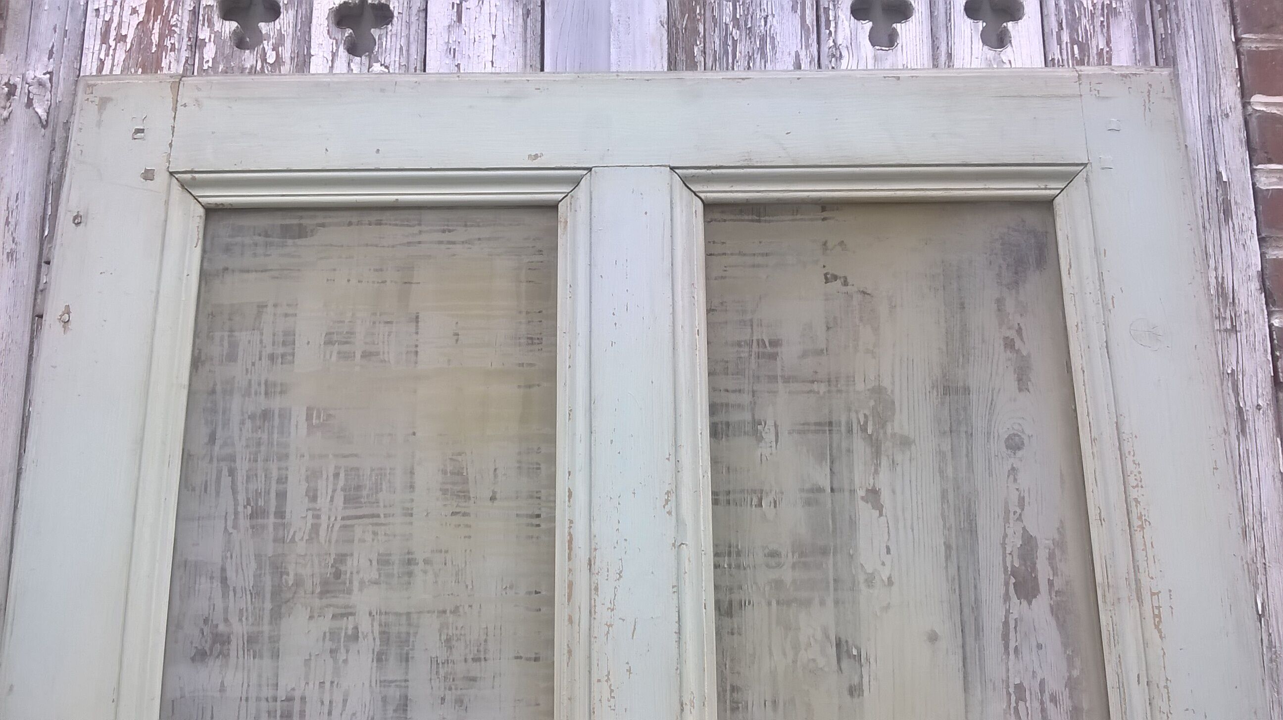 Old glass interior door mint