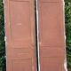 Pair of old cupboard doors h220.5xL75cm each