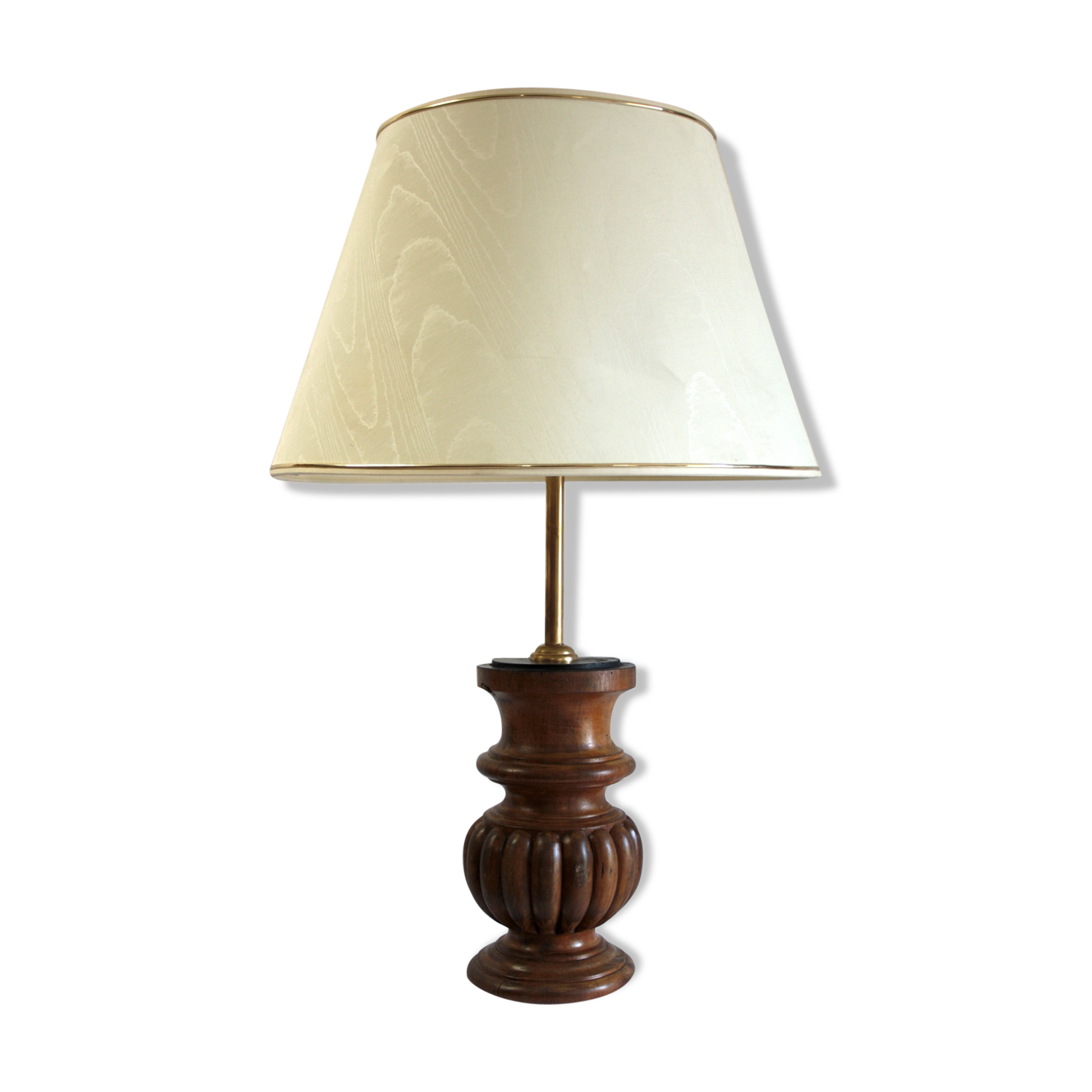 Table lamp - wooden foot XIX