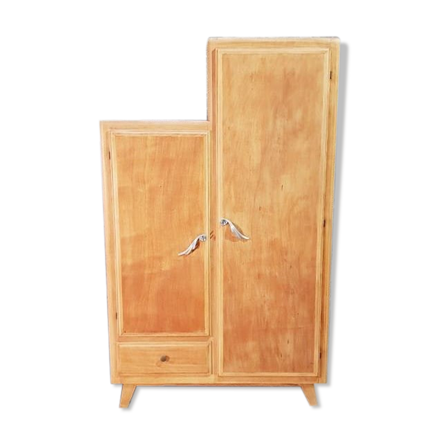 Vintage asymmetrical wardrobe