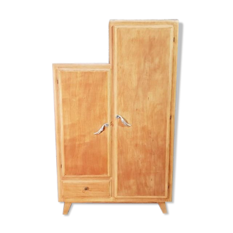 Vintage asymmetrical wardrobe