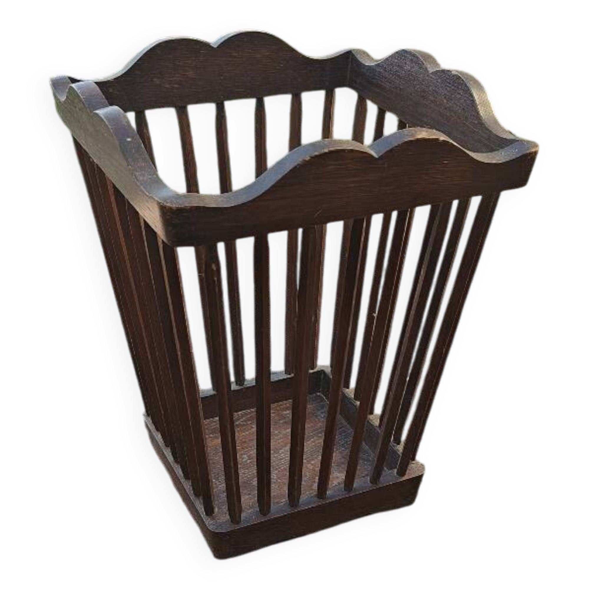 Art Deco wastepaper basket 1940