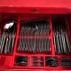 Complete 124-piece 2-drawer cutlery set Ascinox