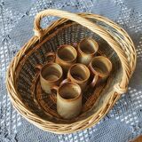 J P sandstone cups