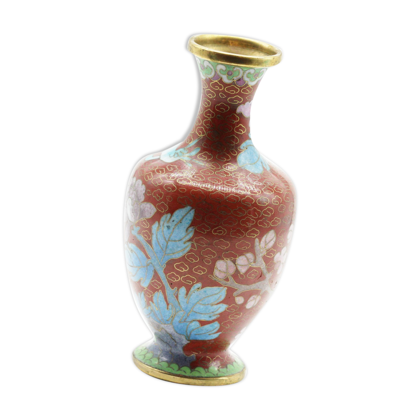Chinese partitioned vase