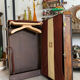 Old vintage cabin trunk