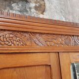 Art-deco style glazed cabinet
