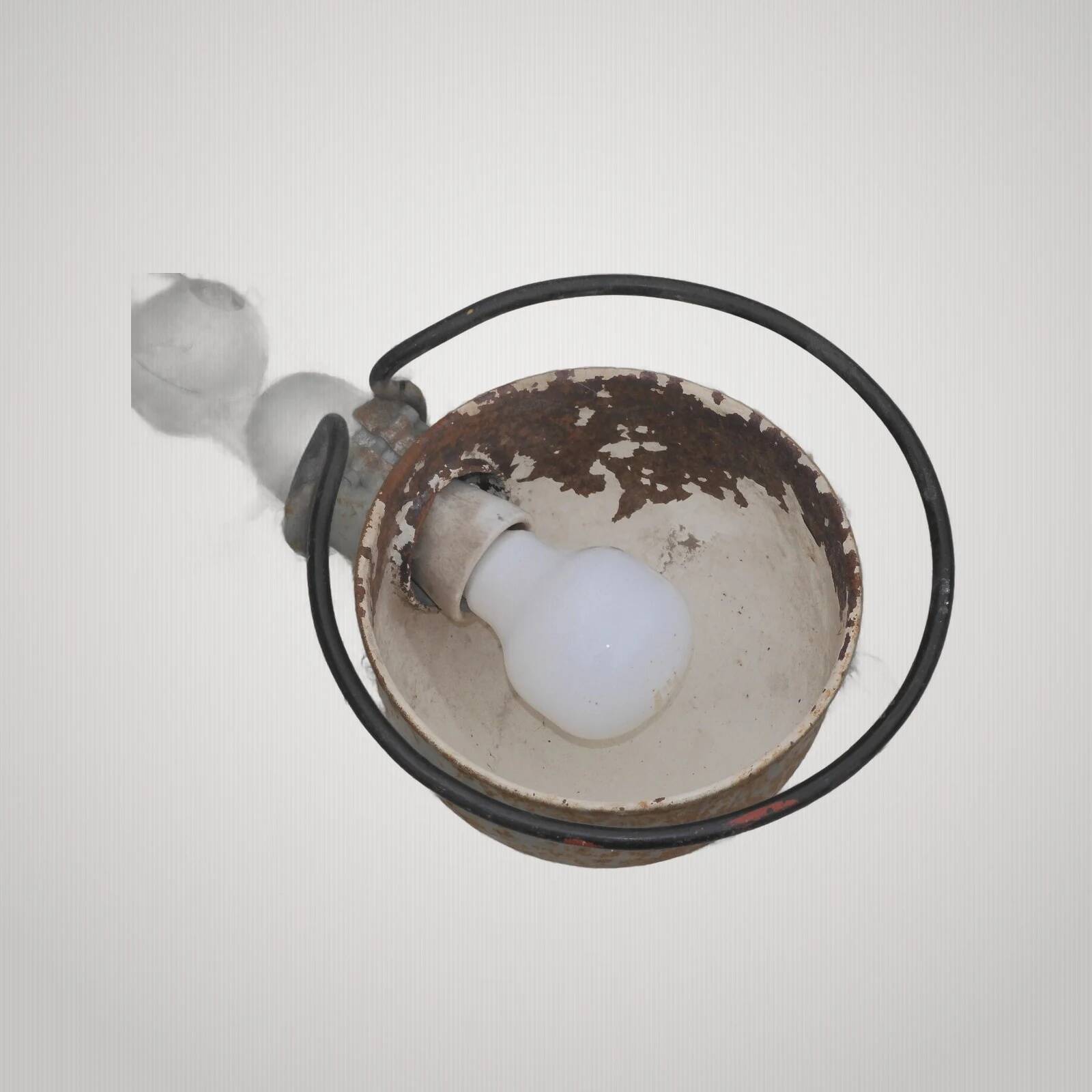 Ancienne lampe jielde 2 bras fonctionne