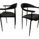 Vintage Fasem P40 chairs set of 4 from the 80s