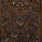 Oratory in solid walnut, Neo-Gothic Renaissance style – Late 19th century