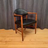 Armchair Model 223 designed by Kurt Olsen, Slagelse Mobelvaerk, Denmark, 1950s