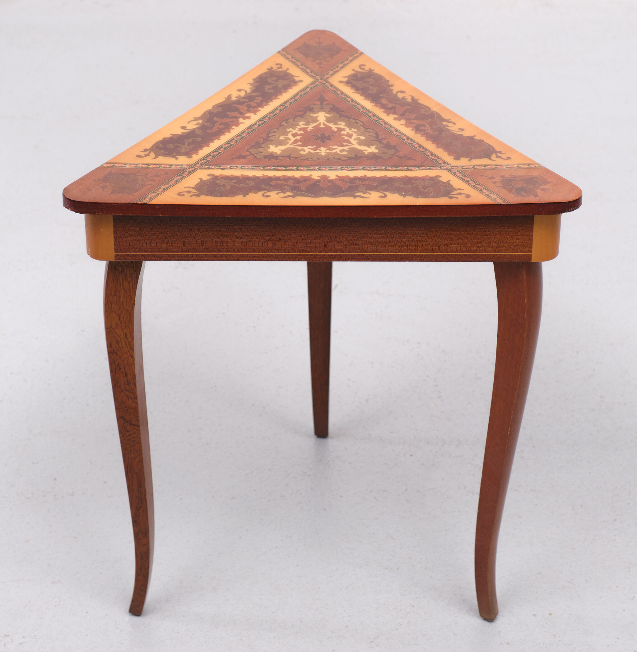 Table de boîte à bijoux de musique vintage Capri, Italie, 1970s