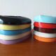 Set of Ten Unique Colored Bakelite Ashtrays, Škoda Car Manufacturer, 1950s
