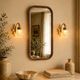Pair of Acanthus Leaf Wall Lights 1970
