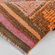 3x11 Colorful Turkish Vintage Runner Rug, 92x328Cm