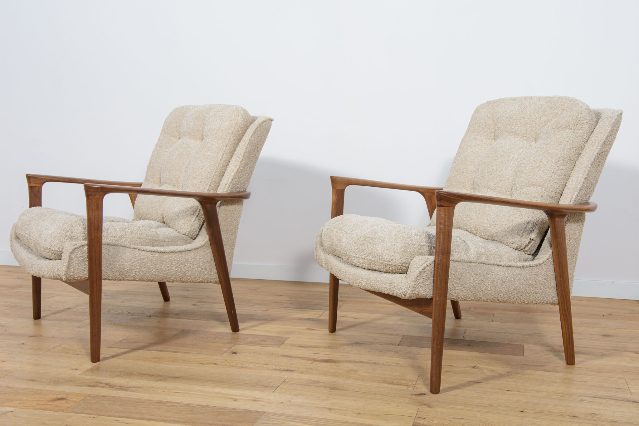 Model Tulip Armchairs by Inge Andersson for Bröderna Andersson, 1960s, Set of 2