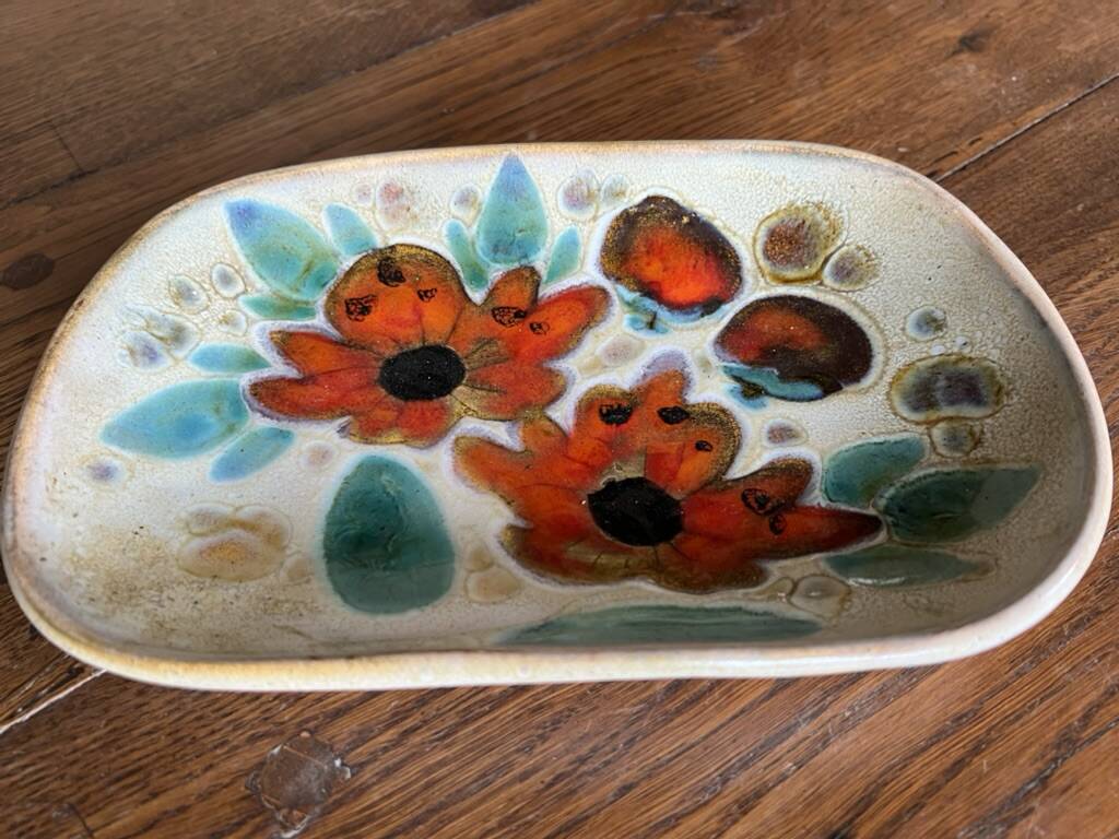 4 Plates by Kurt Brunner and Monique Pansier (Poterie du Verseau, Vallauris)