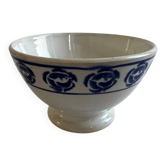 Blue flower frieze farm bowl