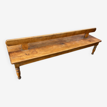 Double bench of cafe restaurant winstub alsatian 1900