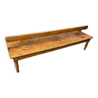 Double bench of cafe restaurant winstub alsatian 1900