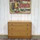 Commode anglaise des années 70 en acajou