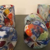 Set of 4 "Goto" water glasses from Murrisa in Murano glass, Italy