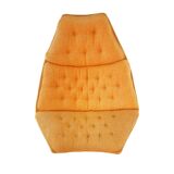 Fauteuil pivotant vintage Artifort F588 avec ottoman – Design Harcourt