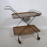 Teak Serving Cart by Silva Møbler, 1960s