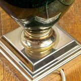 Ceramic and brass lamp Schuytener