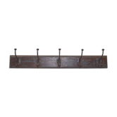 Porte manteau d'écolier avec patères en fonte