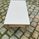 Eiffel-colored patinated cherry wood coffee table