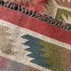 Kilim carpet in burlap and cotton - 90cm x 150cm