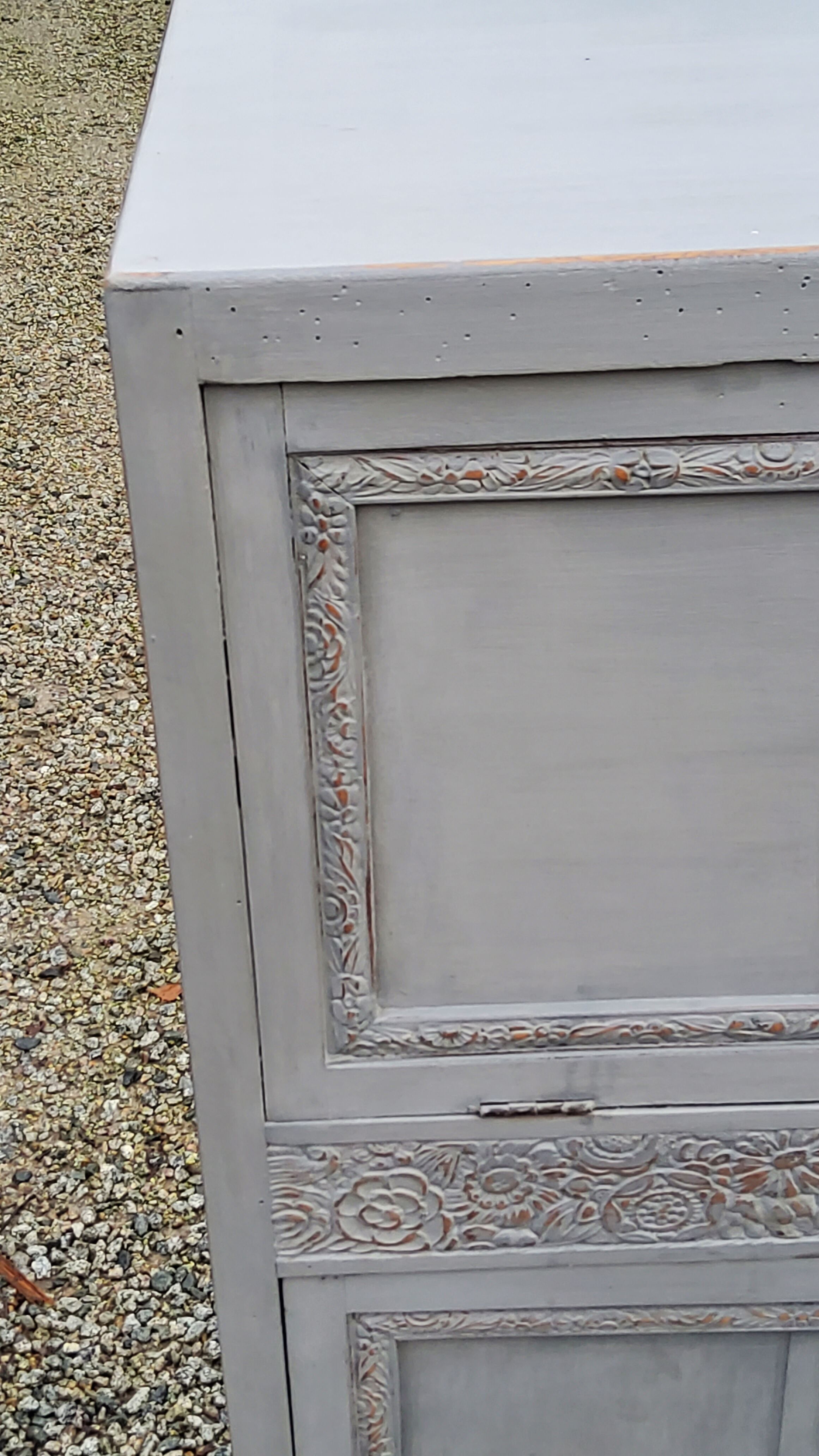 Jam maker of the 30s in beech gray patina