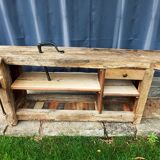Oak carpenter's workbench
