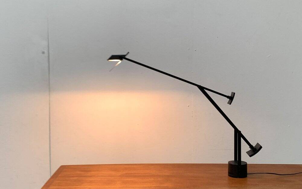 Postmodern Italian Tizio table lamp by Richard Sapper for Artemide, 1970s.
