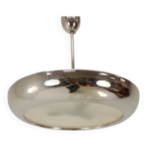 1930s Bauhaus / Functionalist Chrome UFO Chandelier by Napako