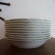 10 deep plates Limoges GDA porcelain with blue cornflowers 1930 Ø 19 cm