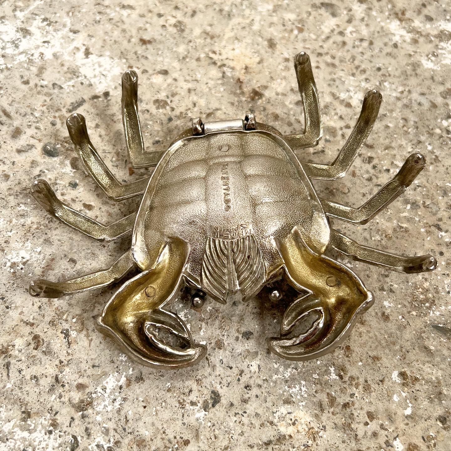 Vintage crab ashtray