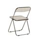 Giancarlo Piretti Plia Folding Chair Chrome for Anonima Castelli