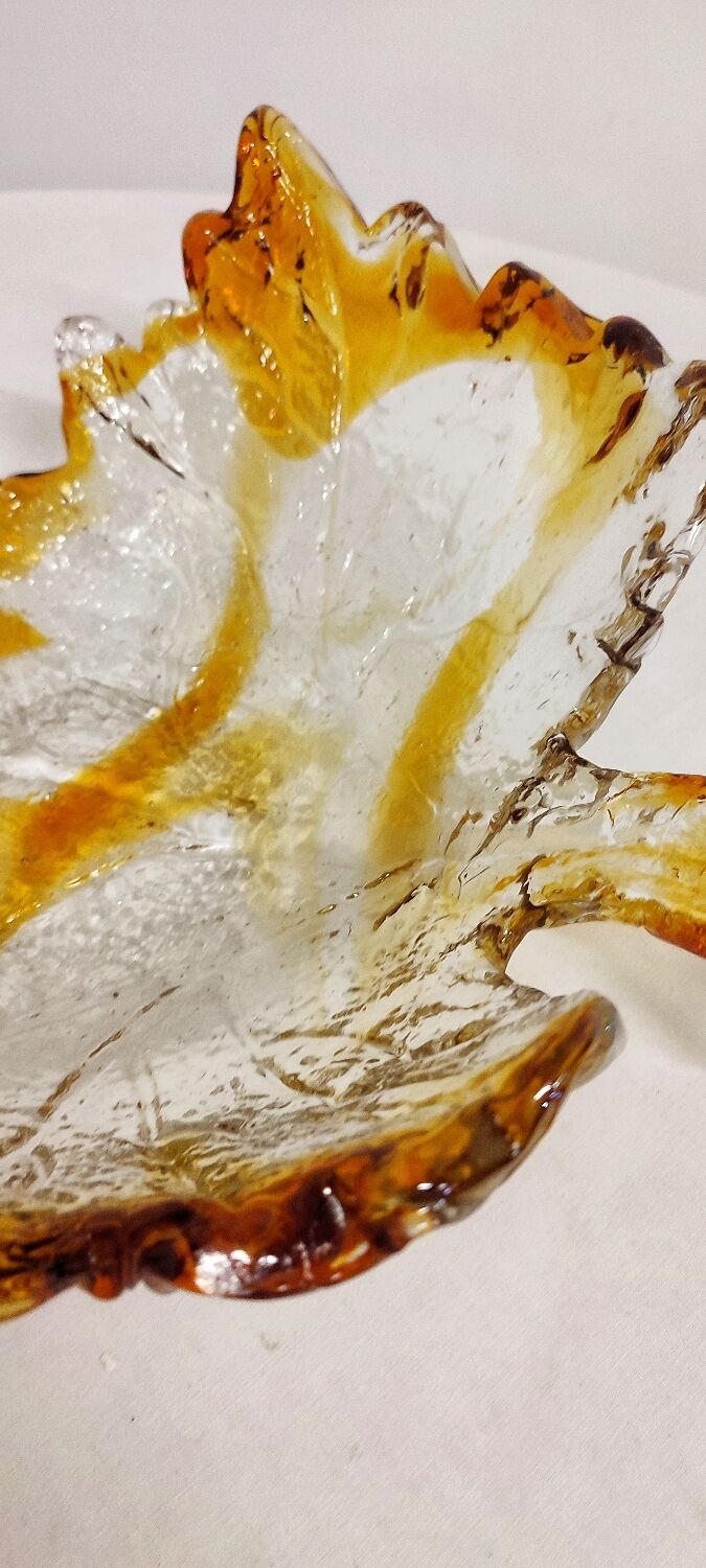 Murano glass centerpiece. Italy, 1960s.